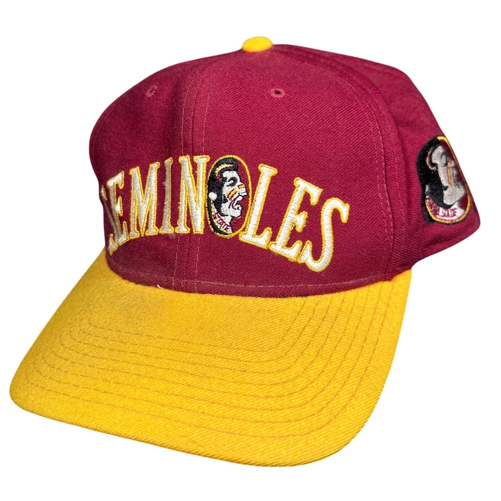Vintage Wool Florida‎ State Seminoles Starter The Natural Fitted Hat 7 3/8 FSU